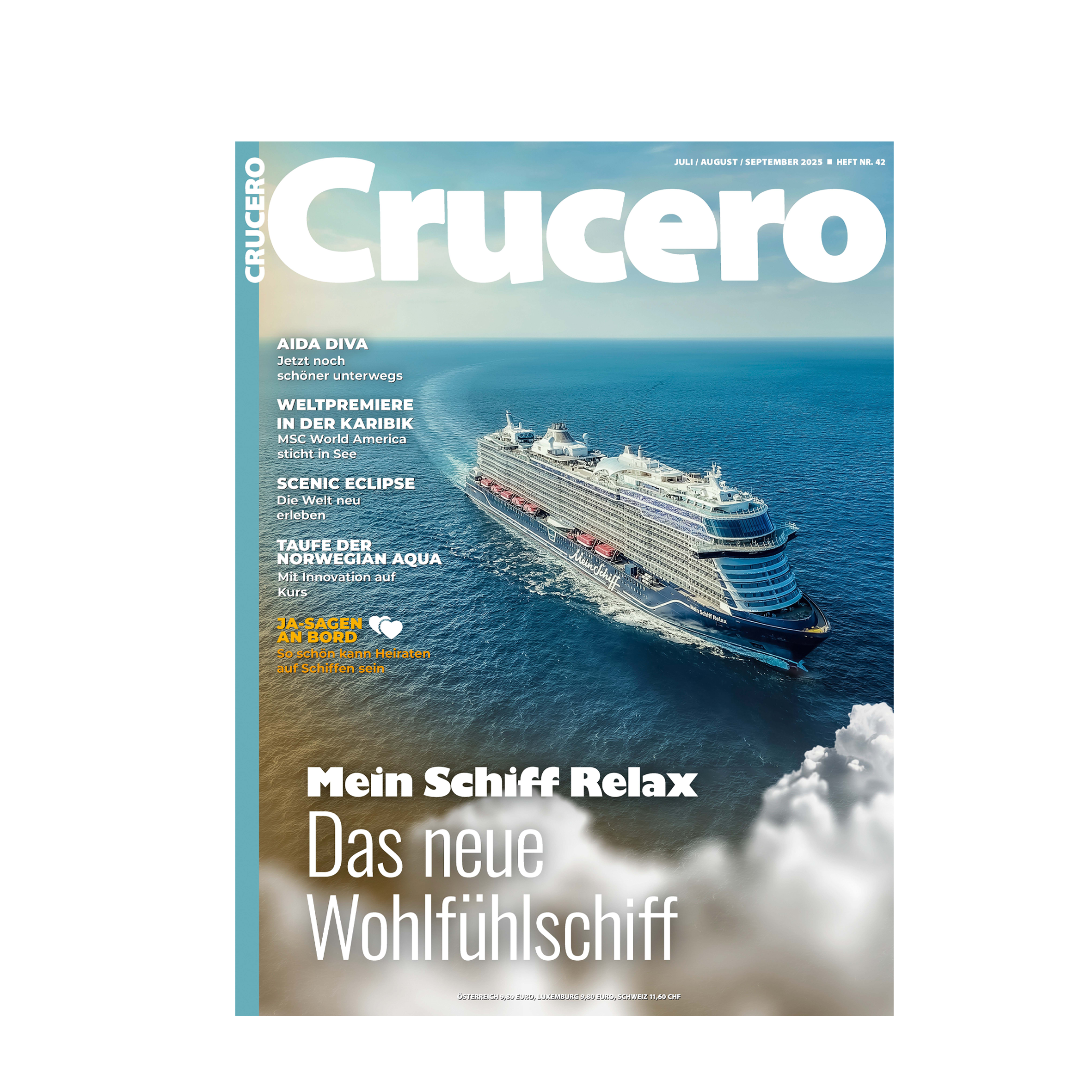 Crucero 02/2025 Titel "Mein Schiff" (Versand international)