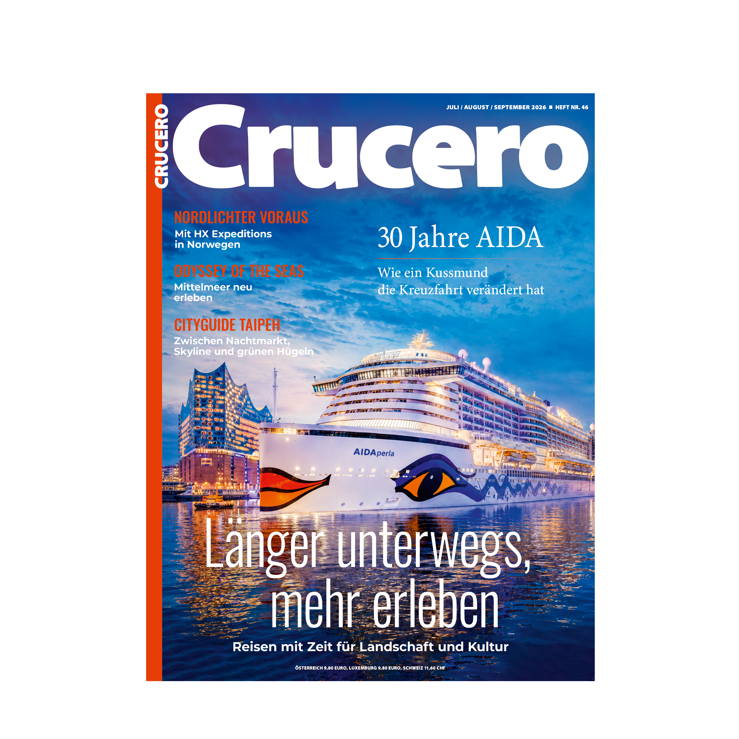 Crucero Abonnement (Versand international)